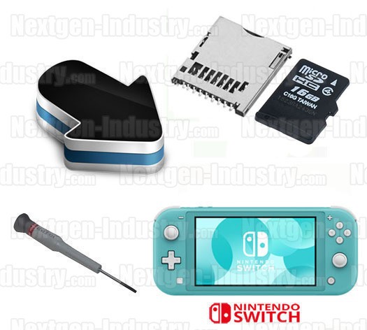 Carte micro-sd Tf pour Nintendo Switch Lite, fente pour lecteur de